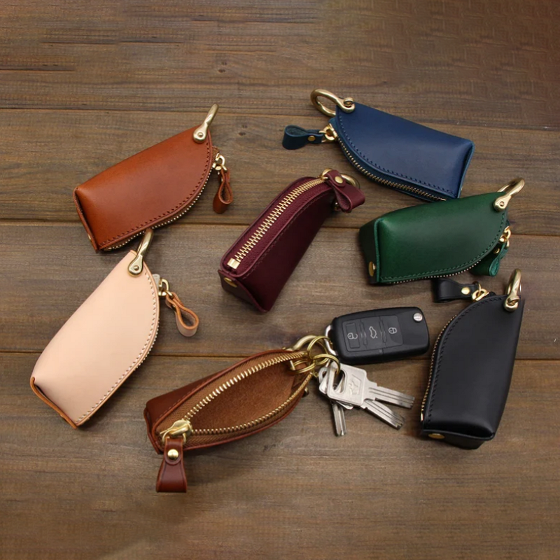 Custom Car Key Case - YY Brand Model YY0723 PU Leather Key Holder Organizer